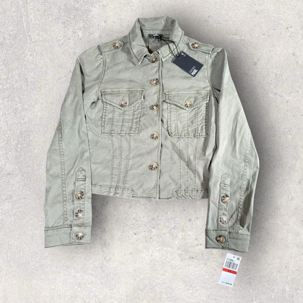 Paige Pacey Jacket Women’s Size XS Vintage Ivy Green NWT